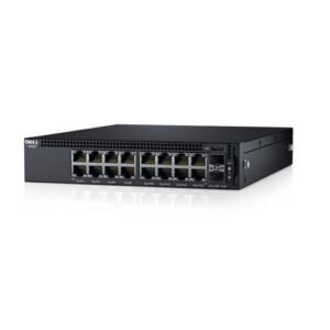 210-ADPJ Dell Networking X1018 16-Port Managed Rack-Mountable Network Switch
