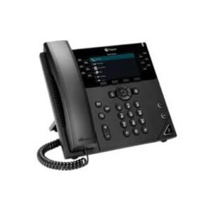 Polycom 2200-49700-019 VVX 450 Gigabit IP Phone.