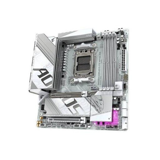 B850M AORUS ELITE WIFI6E ICE – Gigabyte Ryzen 9000 Desktop Motherboard
