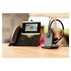 Cisco CP-HS-W-522-USB Headset 522 (Wired Dual with 3.5mm connector and USB-A Adapter).