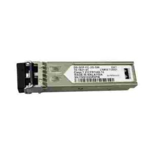 Cisco DS-SFP-FC-2G-SW MDS 9000 Family 1/2-Gbps Fibre Channel-Shortwave, SFP, LC.