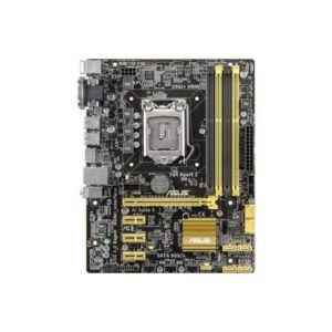 H87M-E – Asus Socket LGA1150 Intel H87 Chipset Micro-ATX System Board (Motherboard) Supports Core i7 / i5 / i3 / Pentium / Celeron Series DDR3 4x DIMM