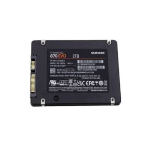 MZ-77E2T0 – Samsung 870 EVO 2TB SATA TLC 2.5″ Solid State Drive