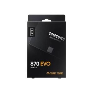 MZ-77E2T0E – Samsung 870 EVO 2TB SATA MLC SFF 2.5″ Solid State Drive