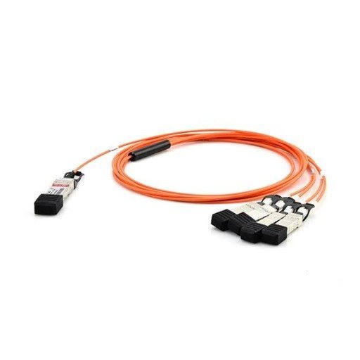 Cisco QSFP-4X10G-AOC5M 40GBase-AOC QSFP to 4 SFP+ Active Optical breakout Cable