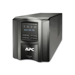 SMT750IC – APC Smart-UPS 750VA 500-Watts 230V 6 IEC C13 Outlets SmartConnect Port + SmartSlot, AVR, LCD Line Interactive Tower UPS