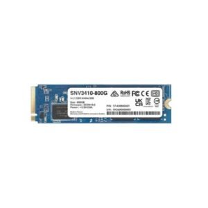 SNV3410-800G – Synology 800GB PCI Express M.2 2280 Solid State Drive