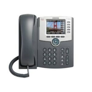 Cisco SPA525G2 Small Business Wi-Fi VoIP Phone Silver/Dark Gray