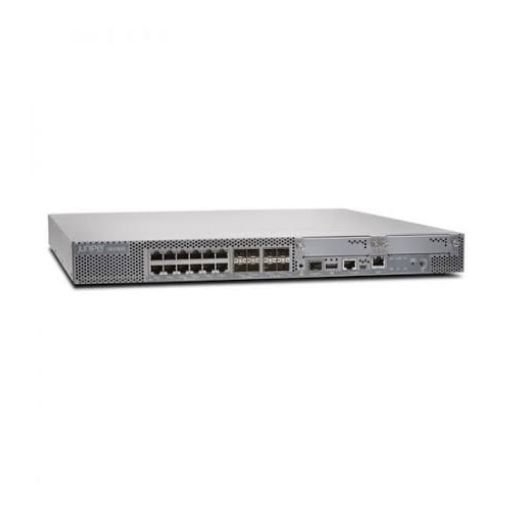 JUNIPER NETWORKS SRX1500-SYS-JB-AC SRX1500 Services Gateway 16x1G 4x10G (SFP+) on-board ports 1x AC PSU and 100GB SSD