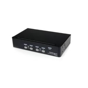 SV431USB – StarTech 4-Port Professional VGA USB KVM Switch with Hub