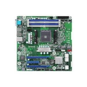 X470D4U – ASRock Socket AM4 PGA1331 AMD Promontory X470 Chipset Micro-ATX System Board (Motherboard) Supports Ryzen PRO 3000/2000 Series DDR4 4x DIMM