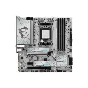 B650MPZERO MSI B650M PROJECT ZERO Socket AM5 AMD B650 Chipset Micro-ATX Gaming Desktop Motherboard