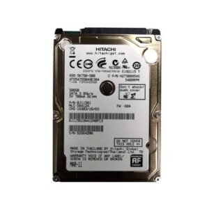 HTS547550A9E384 Hitachi 500GB 5400RPM SATA 3Gb/s 2.5-in Hard Drive