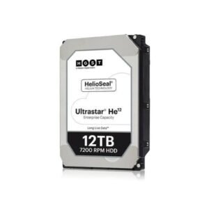 HUH721212AL5200 Western Digital Ultrastar He12 12TB 7200RPM SAS 3.5″ HDD