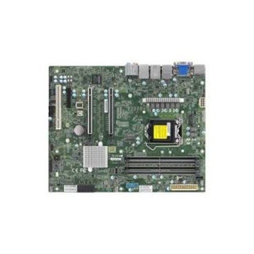 MBD-X12SCA-F-B Supermicro X12SCA-F Socket LGA1200 Intel W480 Chipset ATX System Board (Motherboard) Supports Core i9/i7/i5/i3/Pentium/Celeron DDR4 4x DIMM
