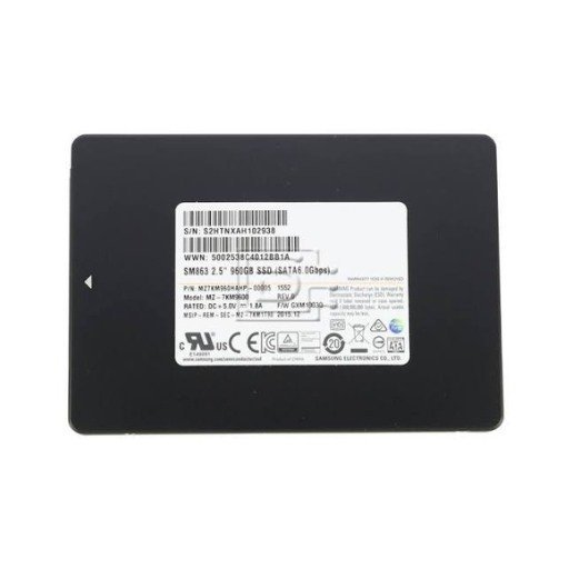 MZ-7KM9600 Samsung SM863 960GB SATA MLC SFF 2.5″ Solid State Drive
