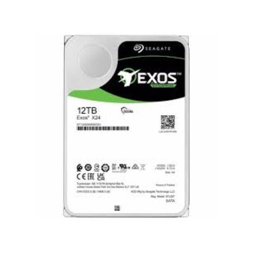 ST12000NM002H Seagate Exos X24 12TB 7200RPM SATA 3.5-Inch Hard Drive