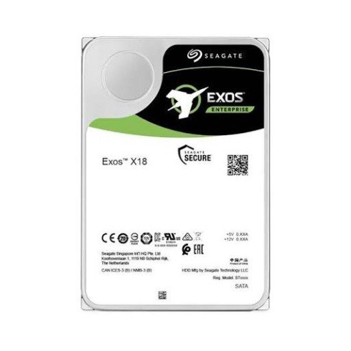 ST14000NM000J Seagate Exos X18 14TB 7200RPM SATA 3.5-Inch Hard Drive