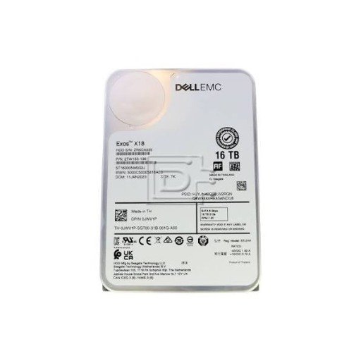 ST16000NM002J Seagate Exos X18 16TB 7200RPM SATA 3.5-Inch Hard Drive