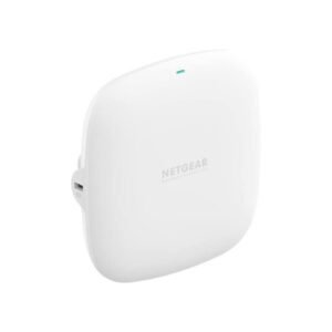 WAX210-100NAS Netgear WAX210 AX1800 IEEE 802.11ax 2.4/5GHz Dual-Band 1 x Port PoE Wireless Access Point
