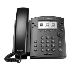 Polycom VVX 311 2200-48350-001 IP Phone – Black – Desktop – 6x Total Line – VoIP – 2x Network (RJ-45) – PoE Ports