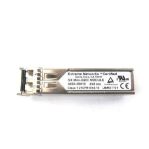 Extreme networks 4050-00010 1000Base-SX 850nm Mini GBIC Transceiver Module.