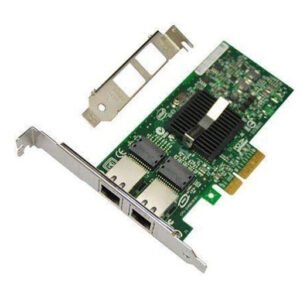 Dell 557M9 Broadcom 5720 2-port Pci-e 2.0×1 1gbps RJ-45 Low Profile Card With Low Profile Bracket.