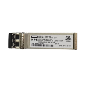 HPE 720999-002 MSA 2040 16GB Short WAVE Fibre Channel SFP+ 4 Pack Transceiver