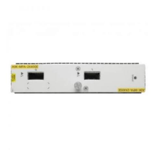 Cisco A9K-MPA-2X40GE ASR 9000 Series 2Port 40Gigabit Expansion Module
