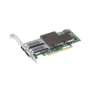 Broadcom BCM957508-P2100D Dual-Port 100 Gb/s QSFP56/QSFP28 PCIe 4.0 x16 Network Adapter with Full-Height Bracket