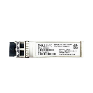 Dell FTLF8536P4BNV-FC 10/25GbE Dual Rate SFP28 SR 85C Transceiver
