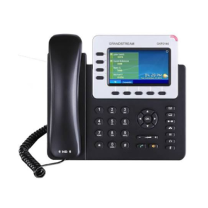Grandstream GXP2140 IP Phone – Corded/Cordless – Corded – Bluetooth Voip Phone.