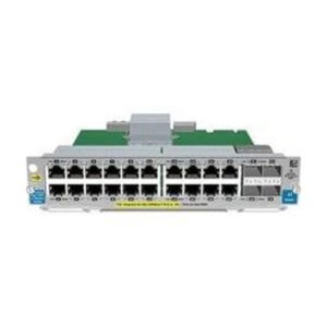 HPE J9536A 20-Port GIG-T PoE+ 2-Port SFP+ V2 ZL Expansion Module