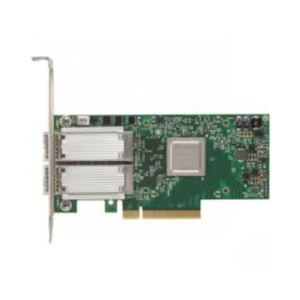 Mellanox MCX414A-BCAT ConnectX-4 EN Network Interface Card, 40/56GbE Dual-Port QSFP28, PCIe3.0 x8 RoHS R6 with Both Brackets