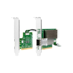 HPE P06154-B21 MCX653105A-HDAT InfiniBand HDR/Ethernet 200GB 1-Port QSFP56 PCIe3 x16 Adapter