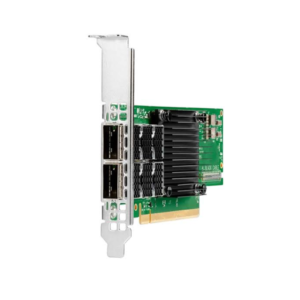 HPE P23666-H21 InfiniBand HDR100/Ethernet 100Gb 2-Port QSFP56 PCIe4 x16 MCX653106A-ECAT Adapter