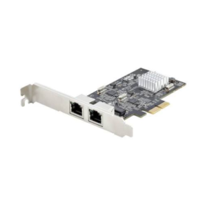 StarTech PR22GI-NETWORK-CARD 2-Port 2.5Gbps NBASE-T PCIe Network Card Intel I225-V Multi-Gigabit NIC
