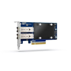 QNAP QXG-10G2SF-X710 Dual Port 10GbE Adapter, PCIe Customer Install