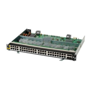 HPE R0X41C Aruba Networking CX 6400 48p Smart Rate 1/2.5/5GbE Class6 PoE 4p SFP56 v2 Module