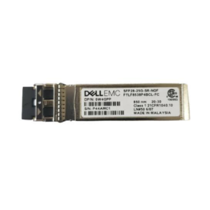 Dell W4GPP 25GbE SFP28 SR 850nm 100m MMF Duplex LC Pluggable Transceiver