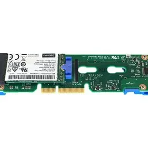 Lenovo 7Y37A01092 ThinkSystem M.2 Enablement Kit Contains the Single M.2 Adapter Supports 1 Drive