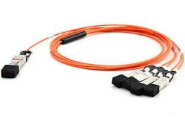 Cisco QSFP-4X10G-AOC7M 40g base- QSTP TO 4 SFP+ 7M active optical cable.