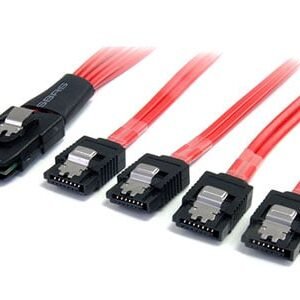 StarTech SFF-8087 to 4x Latching SATA – SAS Cables